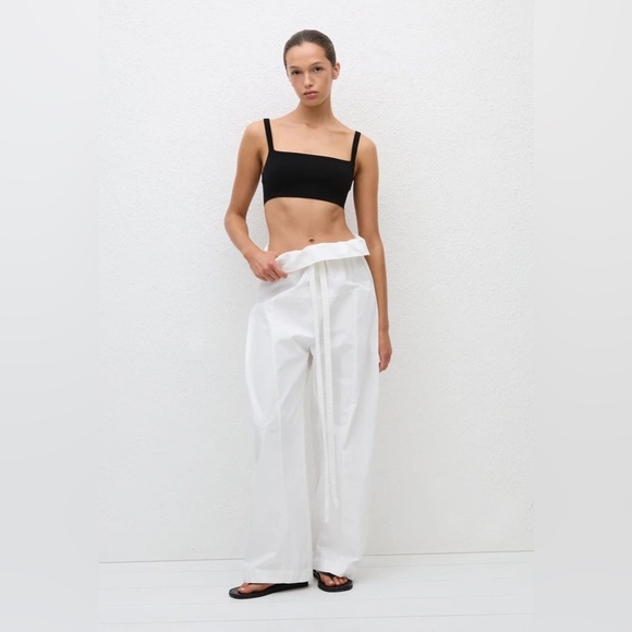 Matteau Fisherman Drawcord pant white